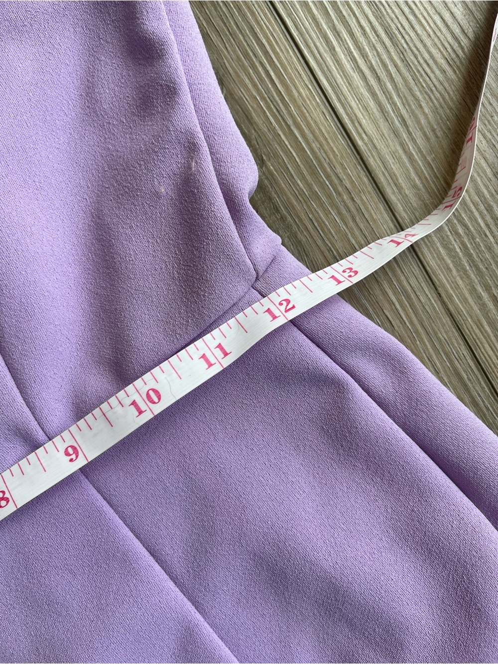 Women's Lavender Boho Chic Balletcore Tie-Shoulder Overalls size Small - Picture 5 of 7